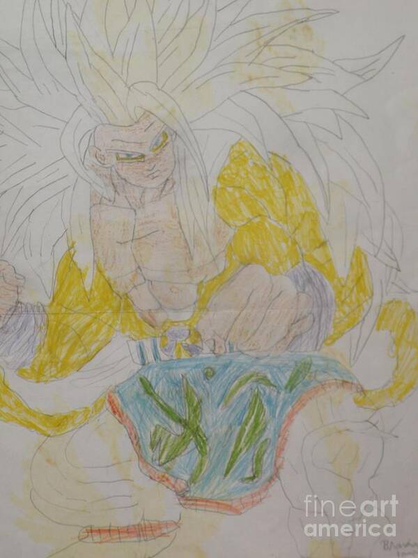 Goku Super Saiyan 5 - Long Art