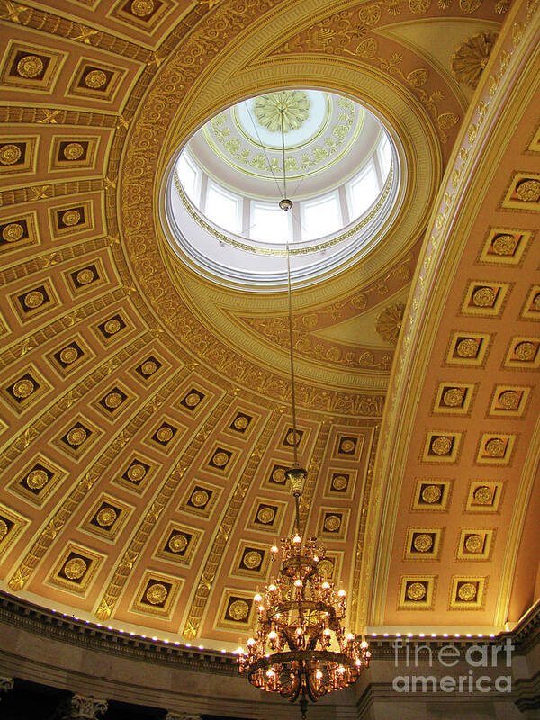 United States Capitol Art Print featuring the photograph US Capitol 2198 by Jack Schultz