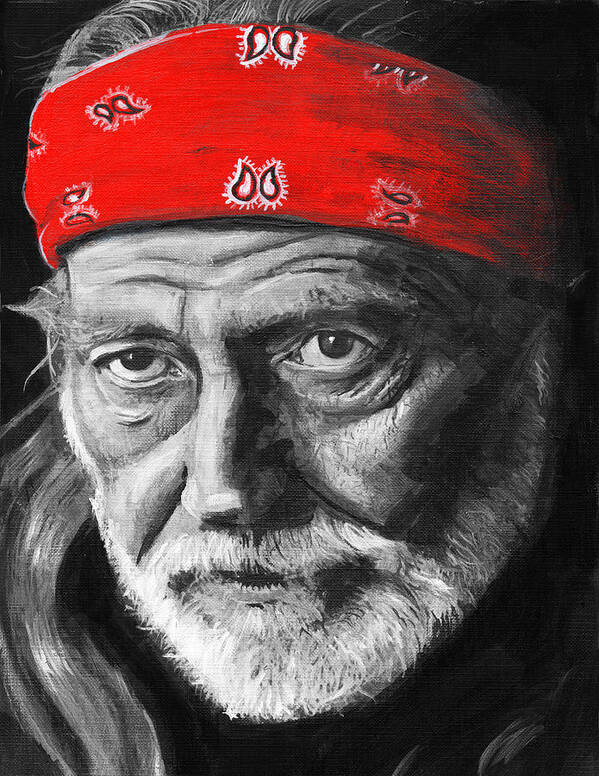 Willie Art Print featuring the painting Willie by Charles Bickel