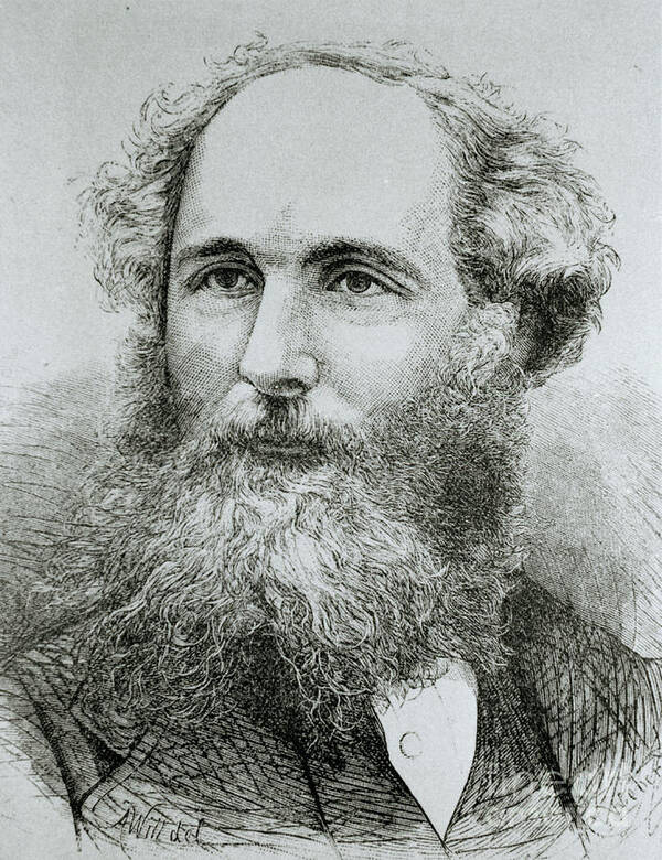 James Clerk Art Print featuring the photograph James Clerk Maxwell #1 by Science Photo Library