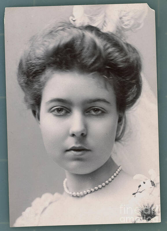 Adolescence Art Print featuring the photograph Princess Margaret Of Connaught #1 by Bettmann