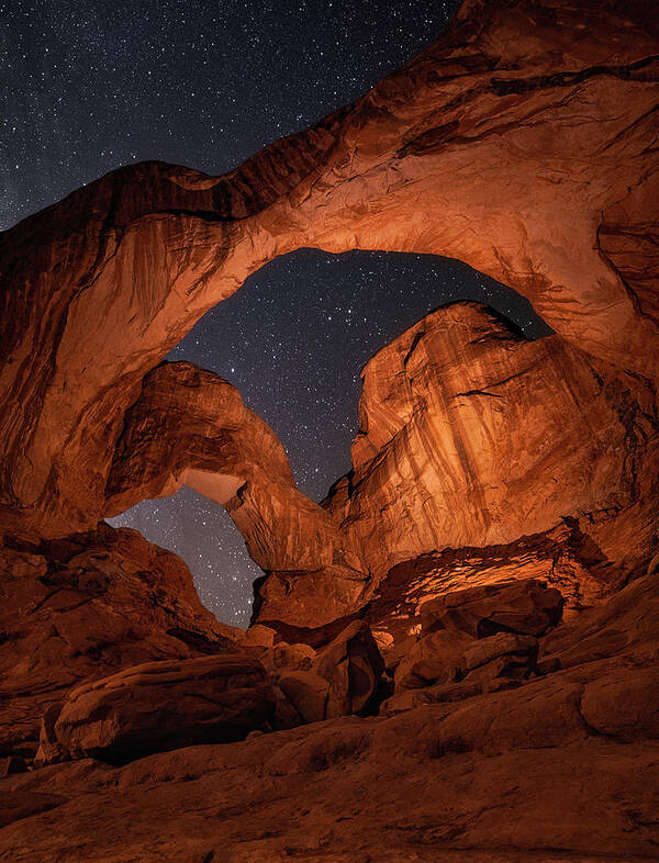 Night Photography Art Print featuring the photograph Wonders of the Night #1 by Darren White