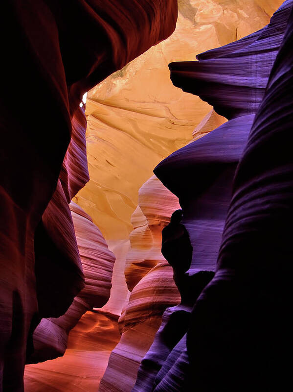 Shadow Art Print featuring the photograph Lower Antelope Canyon #2 by Vfka