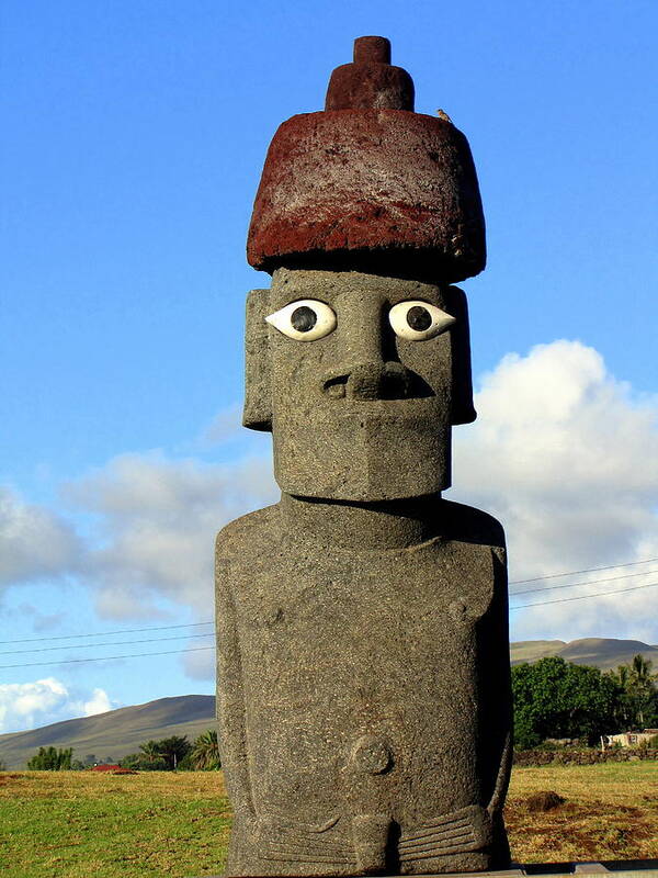 Easter Island Chile Art Print featuring the photograph Easter Island Chile #79 by Paul James Bannerman