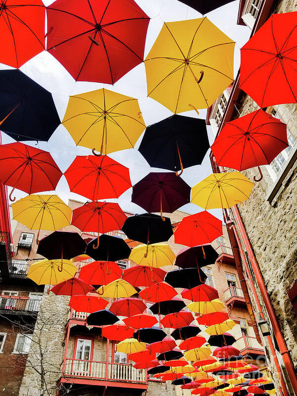 Quebec Art Print featuring the photograph A Colorful Sky by Elizabeth M