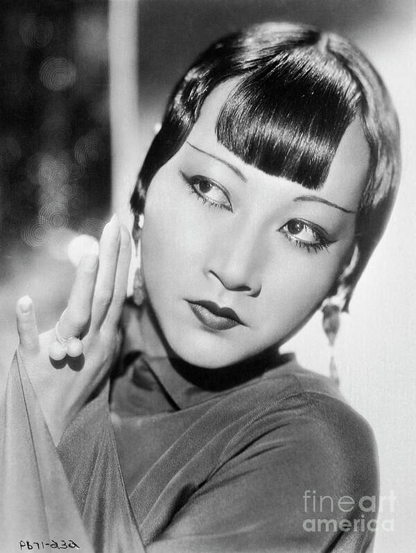 People Art Print featuring the photograph Actress Anna May Wong by Bettmann