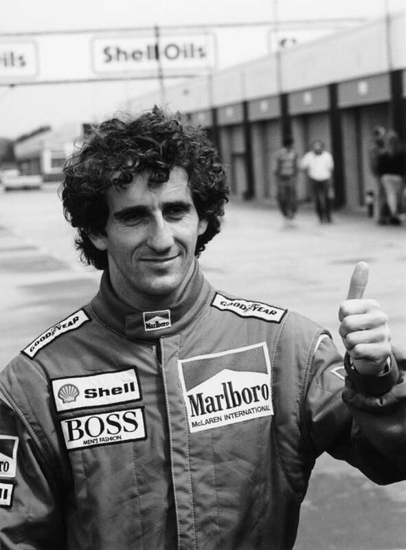 1980-1989 Art Print featuring the photograph Alain Prost, C1984-c1989 by Heritage Images