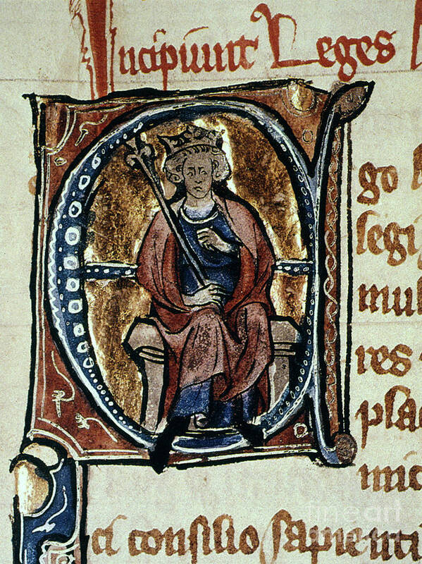 9th Century Art Print featuring the photograph Alfred The Great by Granger