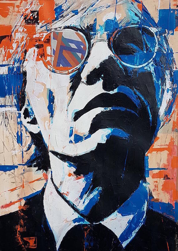 parade evne Markér Andy Warhol Art Print by Paul Lovering - Pixels Merch