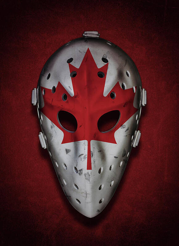 Hockey Goalie Mask Art Print