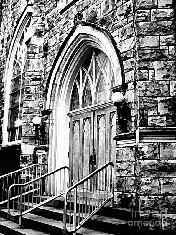 Church Art Print featuring the photograph Church Timeless appeal by Janine Riley