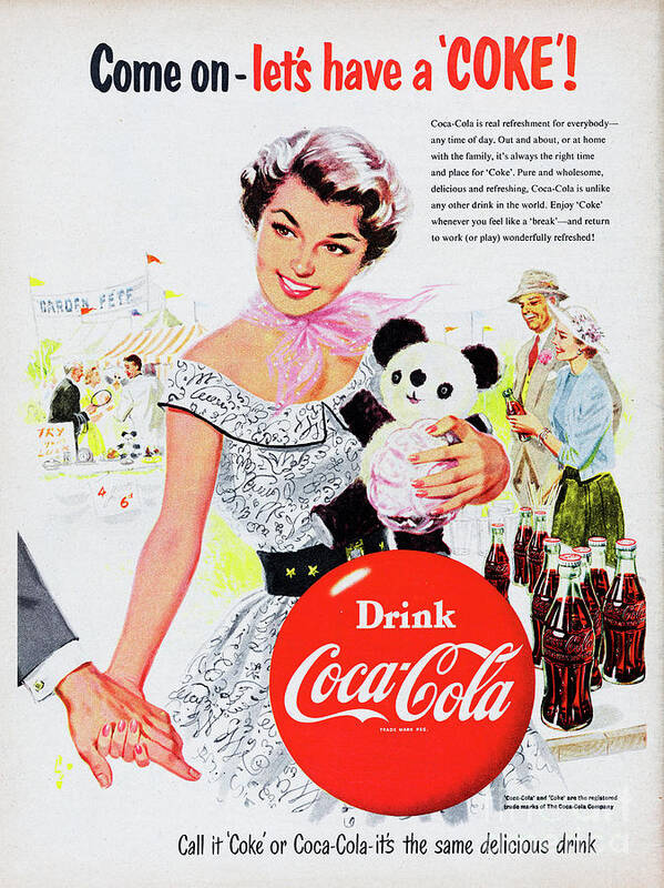 Panda Art Print featuring the photograph Coca-cola by Picture Post