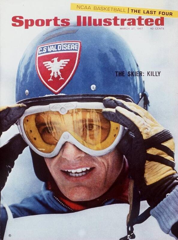 Skiing Art Print featuring the photograph France Jean-claude Killy, 1967 North American Skiing Sports Illustrated Cover by Sports Illustrated