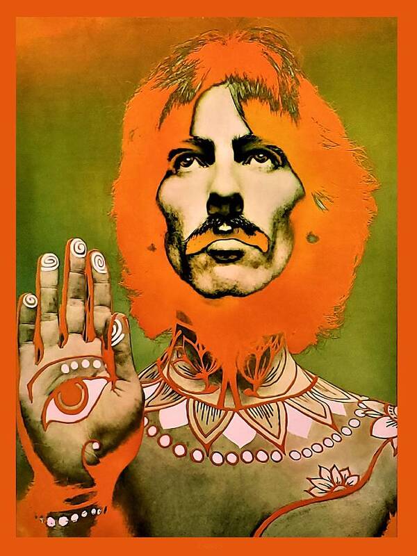 George Harrison Art Print featuring the photograph George Harrison by Rob Hans