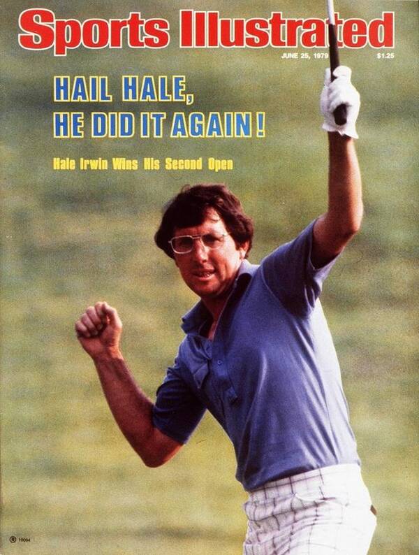 Magazine Cover Art Print featuring the photograph Hale Irwin, 1979 Us Open Sports Illustrated Cover by Sports Illustrated