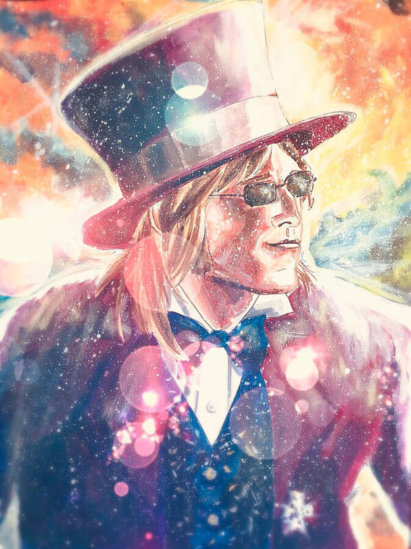 Tom Petty Art Print featuring the painting King's Highway by Joel Tesch