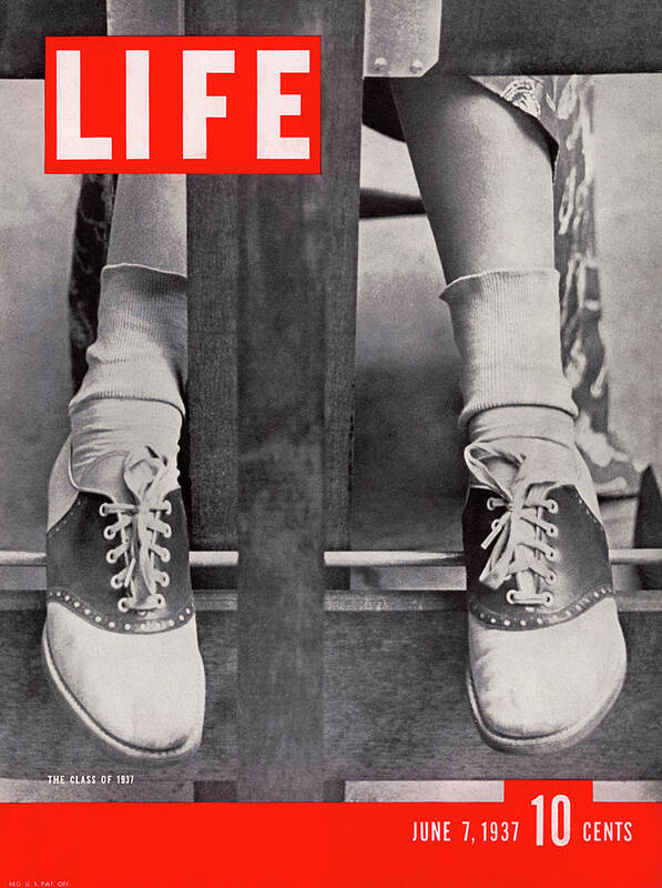 Fashion Art Print featuring the photograph LIFE Cover: June 7, 1937 by Alfred Eisenstaedt