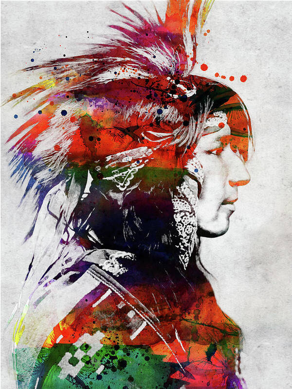 Line Art Indian on Behance | American indian art, Art, Line art