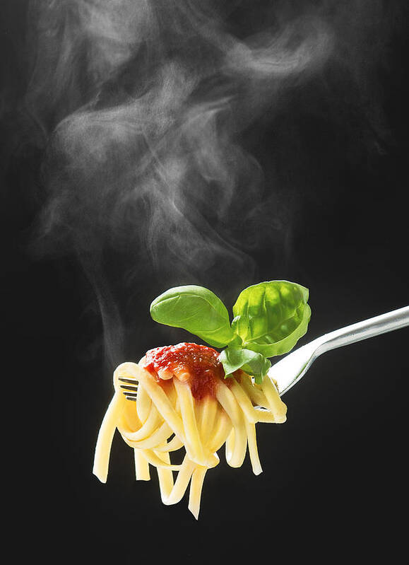 Italian Food Art Print featuring the photograph Pasta by © Mikulas Krepelka - Life4food Images