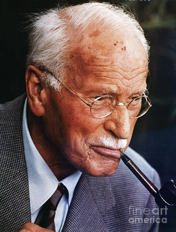 People Art Print featuring the photograph Psychiatrist Carl Jung by Bettmann