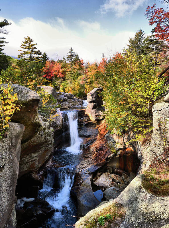 Screw Auger Falls Art Print featuring the photograph Screw Auger Falls by Colleen Phaedra