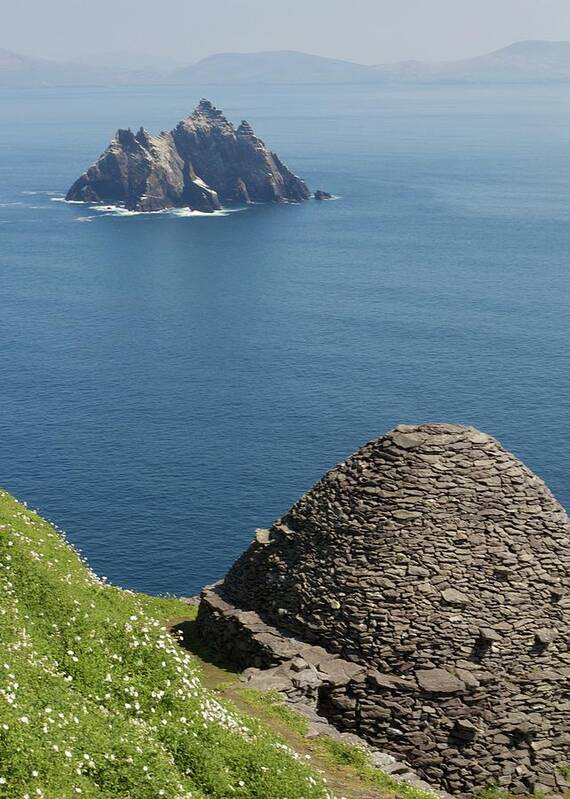 Scenics Art Print featuring the photograph Skellig Michael by Photography By Paulgmccabe