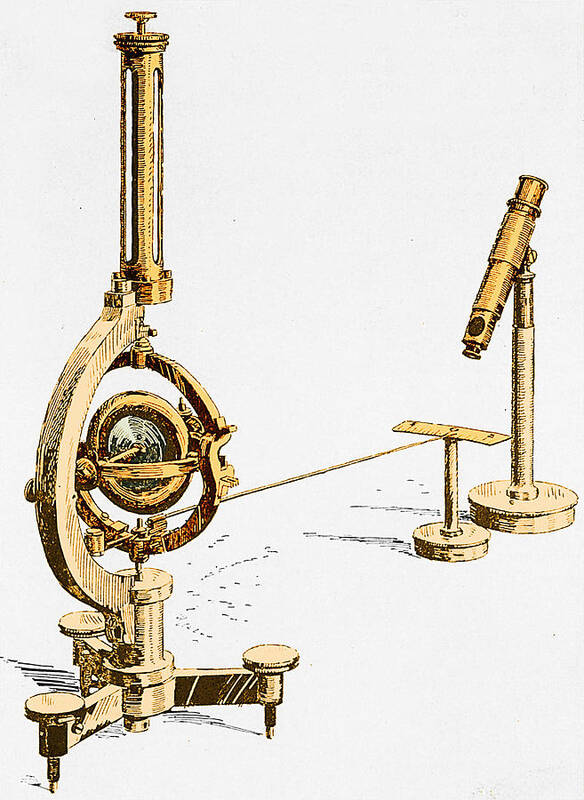 Apparatus Art Print featuring the photograph Spinning Gyroscope, Illustration by Science Source