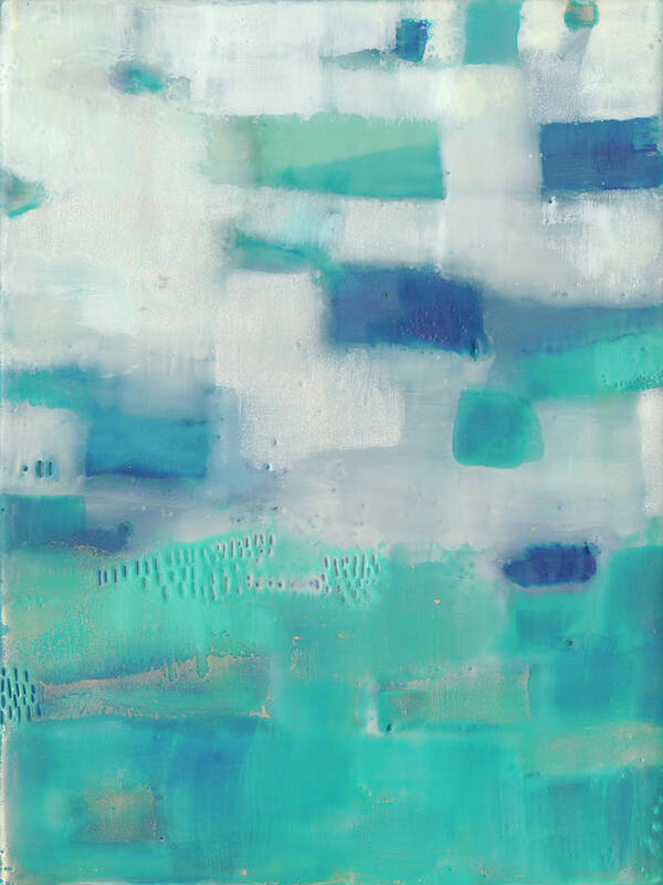 Abstract Art Print featuring the painting Tilde I by Sue Jachimiec