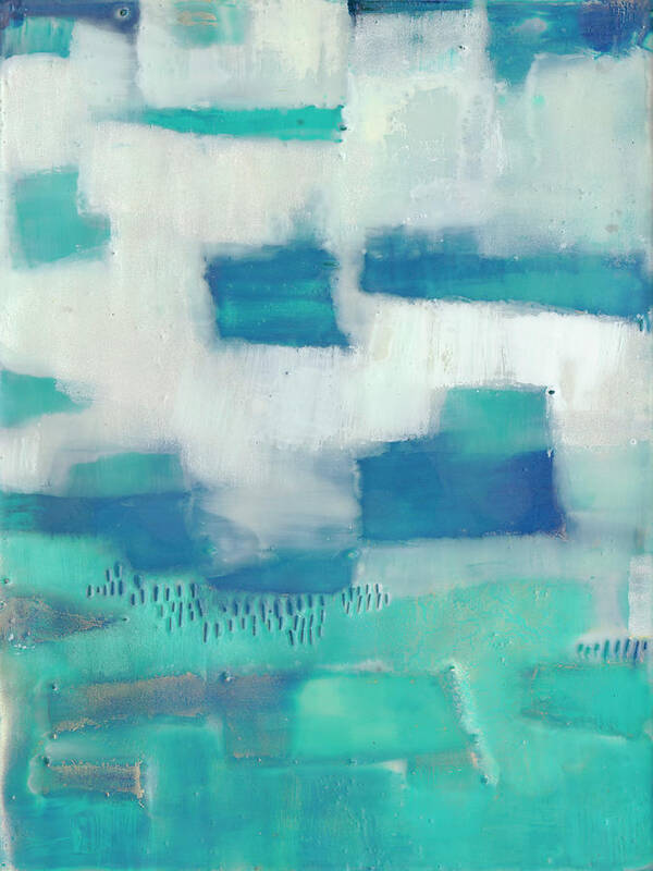 Abstract Art Print featuring the painting Tilde IIi by Sue Jachimiec