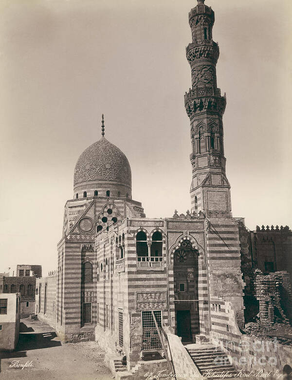 Mamluk Art Print featuring the photograph Tomb Of Sultan Qayt-bay by Bettmann