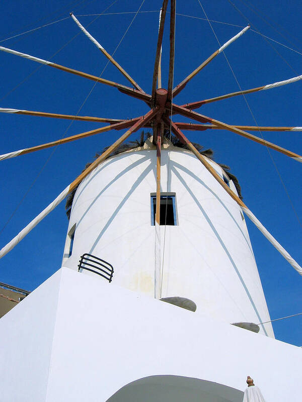 Windmill Art Print featuring the photograph Windmill by Keiko Richter