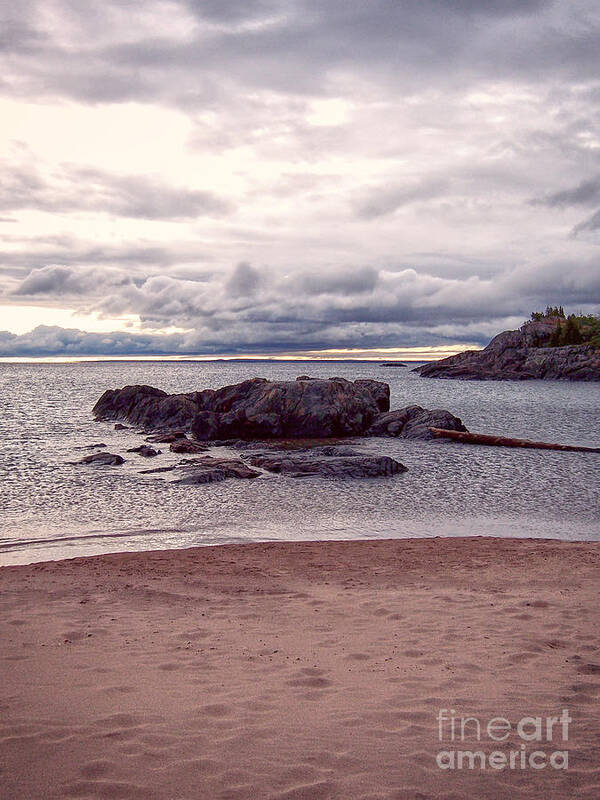 Marquette Art Print featuring the photograph Lake Superior Islands #1 by Phil Perkins