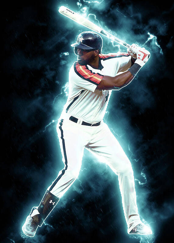 Baseball Yordanalvarez Yordan Alvarez Yordan Alvarez Houston Astros  Houstonastros Art Print