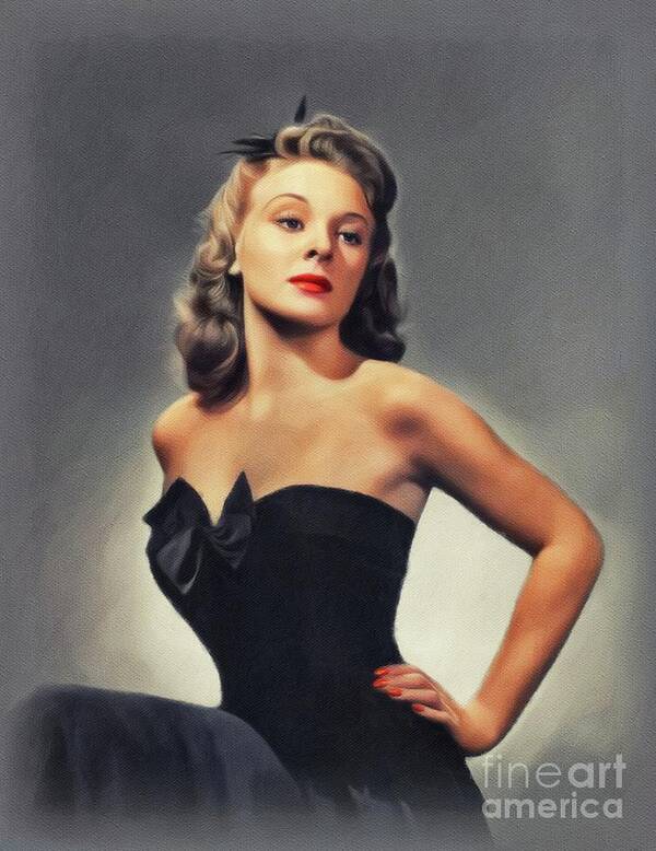 Evelyn Ankers, Art by Esoterica Art Agency - Pixels