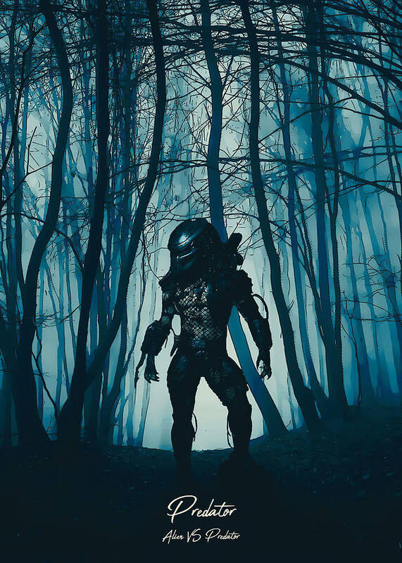 Alien Alien Vs Predator #2 Poster by Towery Hill - Fine Art America