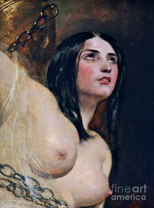 Andromeda Art Print featuring the painting Andromeda by William Etty