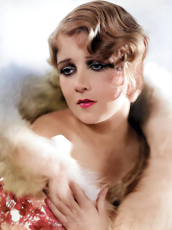 Anita Page 2 Art Print featuring the digital art Anita Page 2 by Chuck Staley