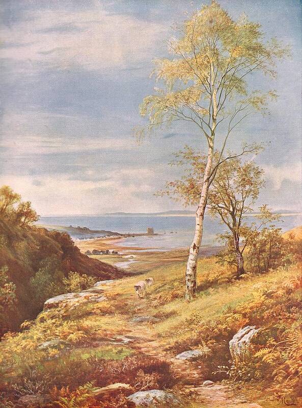 European Art Print featuring the painting Autumn in Arran by John MacWhirter