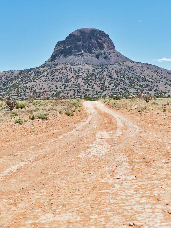 Cabezon Art Print featuring the photograph Cabezon Peak, New Mexico by Segura Shaw Photography