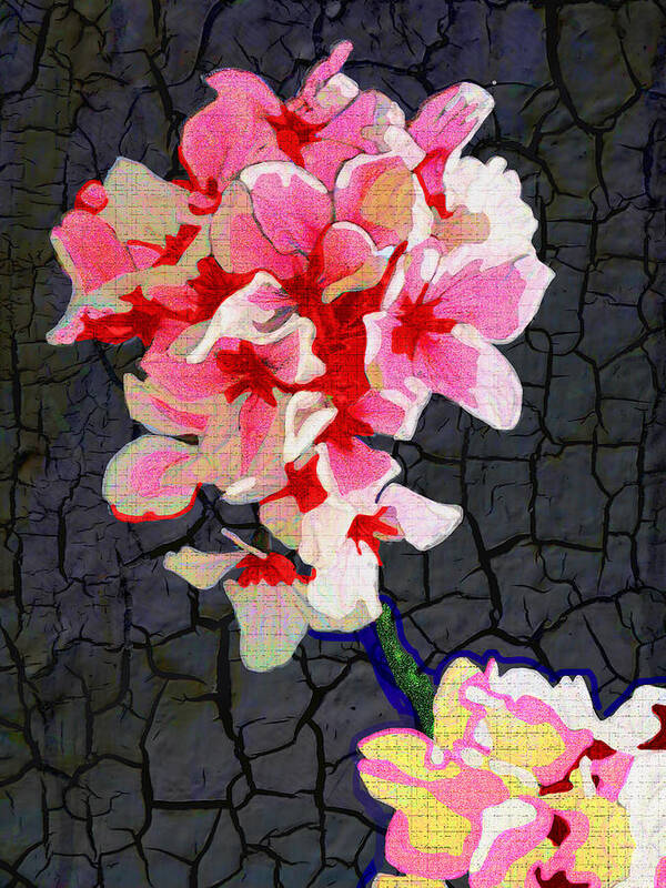 Cherry Blossoms Art Print featuring the digital art Cherry Blossom Dawn by Rod Whyte