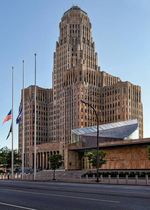 Buffalo Art Print featuring the photograph City Hall by Peter Chilelli