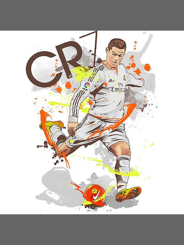 Cristiano Ronaldo Art Hoodie Soccer Futbol Sweater
