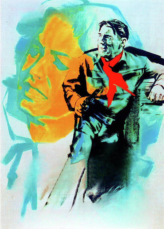 Decision Art Print featuring the painting ''Decision at Sundown'', 1957-b, movie poster painting by Movie World Posters