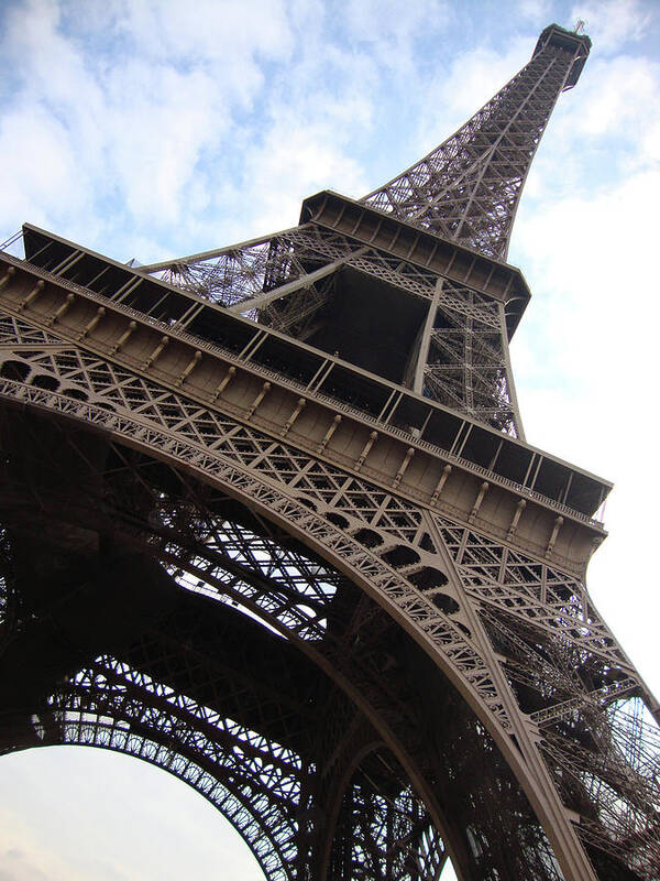 Eiffel Tower Art Print featuring the photograph Eiffel Tower by Roxy Rich