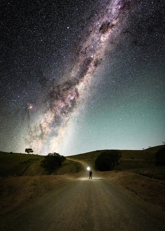 Astrophotography Art Print featuring the photograph Emu In The Sky by Ari Rex