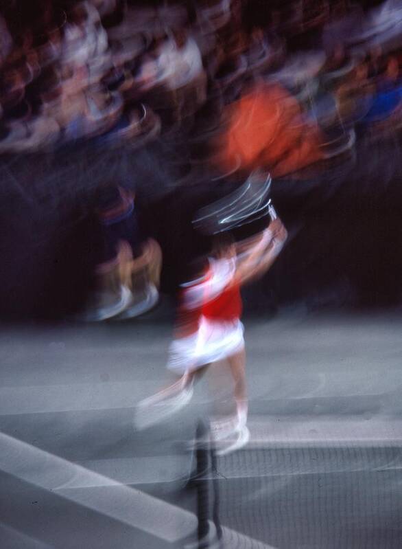 Tennis Art Print featuring the photograph Forest Hills Flash by Russel Considine