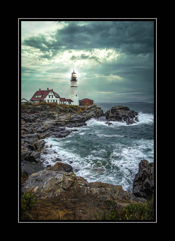 Lighthouse Art Print featuring the photograph Lighthouse 6 by Will Wagner