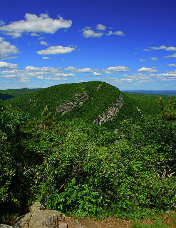 Mount Tammany Thermal Clouds 3 Art Print featuring the photograph Mount Tammany Thermal Clouds 3 by Raymond Salani III