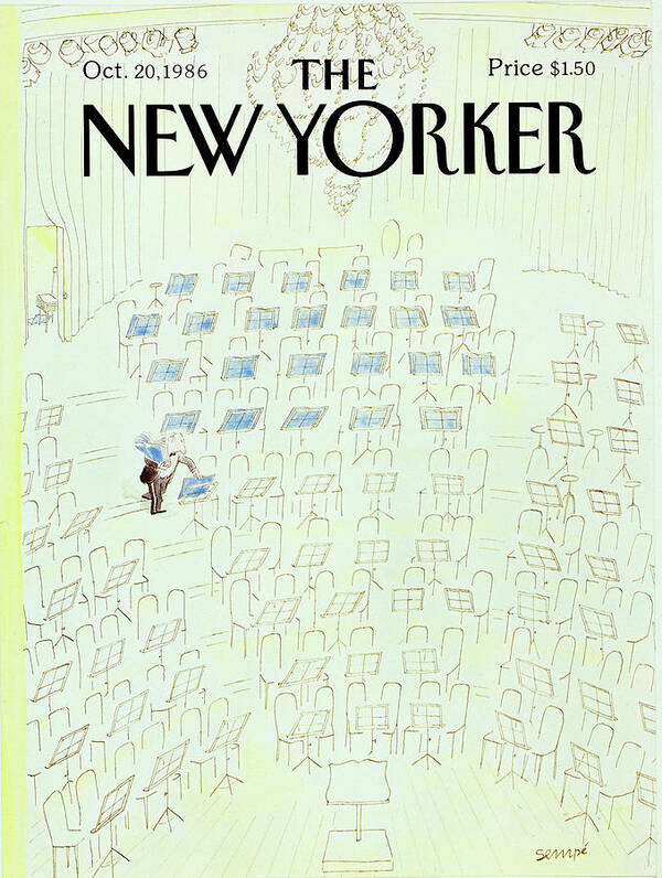 New Yorker October 20, 1986 Art Print by Jean Jacques Sempe - Conde Nast