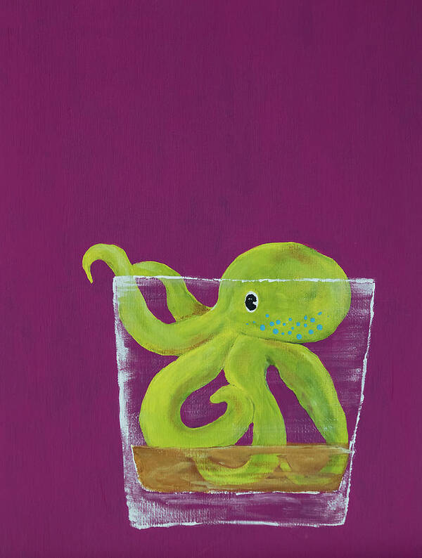 Print Art Print featuring the photograph Octopus by Holly Ross